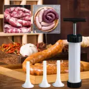 Sausage Machine Meat Filler Mincer Stuffer Funnel Kitchen Hand Operated