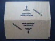 (150) Self Adhesive Kraft Corrugated Coin Mailers (For #10 Envelope)