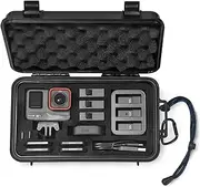 Lekufee Travel Waterproof Hard Case Compatible with Insta360 Ace Pro 2/Insta360 Ace Pro/Insta360 Ace Action Camera and Accessories(Case Only)