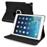 MCC iPad Pro 9.7-inch Smart 360 Rotate Leather Apple Case Cover Skin 9.7" [Black]