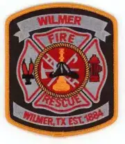 TEXAS TX WILMER FIRE RESCUE DEPARTMENT NICE SHOULDER PATCH POLICE SHERIFF