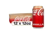 Coke Coca Cola VANILLA Soda Pop (1) 12 Pack 12 oz Cans Coca-Cola