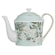 NEW Ashdene Elegant Rose Infuser Teapot Mint 700ml