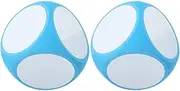 ERINGOGO 2Pcs Large Erasable Foam Dices Blank Writable Dice for DIY Classroom Activities Educational Games and Party Fun Reusable Soft Foam Dice for Interactive Learning and Creative Play