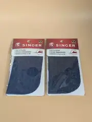 Singer Iron-On Patches 5"X5" 2/Pkg-Denim (4 Total)