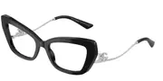 Dolce & Gabbana DG3391B 501 Women’s Glasses Black Size 56 - Private Health Rebate - Blue Light Block Available