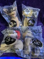 All 4 Yo Quiero Taco Bell Chihuahua Dog Plush Standing Sealed / New