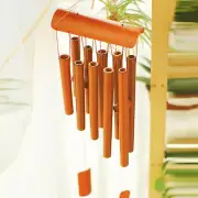 Outdoor Garden Yard Hanging Decor Gift Vintage Natural Bamboo Wind Chime Tubes