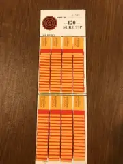 "12 " #120 Sure Tip Board ( 01-120 ) Pull Tabs/Jar Tickets Free Shipping US
