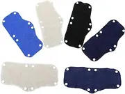 [Totority] 6Pcs Skid Headband Sweatproof Towel Cloth Yoga Headband Comfortable Durable and Stylish Sports Sweatband for All Hair for Running Yoga and Workouts