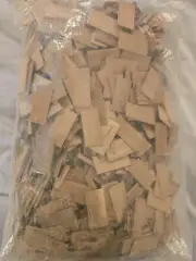 Vintage MINIATURE DOLLHOUSE SPLIT CEDAR SHINGLES 1000 Pieces