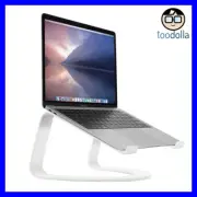 TWELVE SOUTH Curve, designer aluminium desktop stand for MacBooks, White