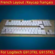 AZERTY French replacement complete set 88 keycaps for Logitech G913TKL G915TKL