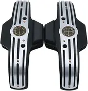 WYJDZSW Motorcycle Compatible with R18 Cylinder Cover Guards Contrast Cut Compatible with R18 Series Engine Protection 2021 2022 2023 Accessories Black(B)