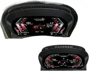 Car Gauge Sets Car Panels Upgrade Linux System Compatible for BMW X6 BMW E71 2006-2013 CIC CCC Car LCD Digital Dashboard Display Panel