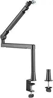 LogiLink AA0172 Professional Microphone Boom with Arm Length of 719 mm, Maximum 2 kg, Material: Aluminium