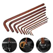 Chrome Vanadium Steel 2 Way Torx Screwdriver Wrench Tool Set (T50)