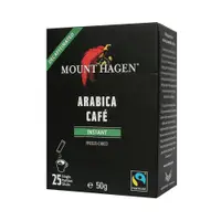 在飛比找PChome24h購物優惠-【Mount Hagen】公平貿易低咖啡因即溶咖啡粉(2g 