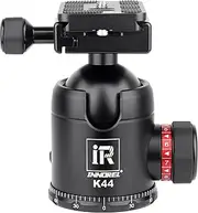 INNOREL K44 Tripod Ball Head Camera Tripod Ball Head Mount All Metal 360° Panorama Ballhead 44mm Ball Dia 1/4" Screw 3/8" Hole for DSLR Camera Camcorder Tripod Monopod Slider Max Load 44lb/25kg