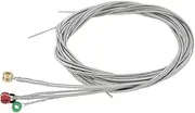 Electric Bass Strings Metal Colorful Head Set Replacement Accessories Guitarist Bass Player Size