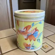 JEAN NATE 12 OZ DUSTING POWDER #4086 NEW IN DECORATIVE FLORAL TIN FREE SHIP