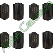 *4-Sets* SCHLAGE Encode Smart Wi-Fi Deadbolt Camelot Aged Bronze BE489WB CAM 716