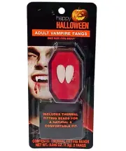 Happy Halloween Adult Vampire Fangs Dracula Cosplay Props Fun Decoration OSFM