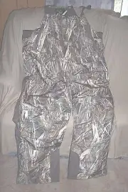 Mens 3X Camo Hunting Bibs Camo Bib Overalls Waterproof Insulated Waterfowl Camo