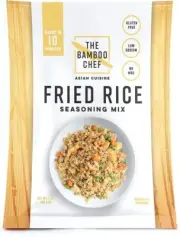 The Bamboo Chef Asian Cuisine Fried Rice Seasoning Mix Gluten Free No MSG Case12