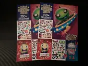 X2 Outer Space Sticker Face Fun Book Heather Brown Designs Stickers