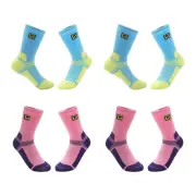 Ice Skating High Socks for Ice Skates Dance for Kids Soft Roller Skating Socks