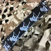 NEW KM Paintball Universal Mask Goggle Strap - 09 Steel Stripper