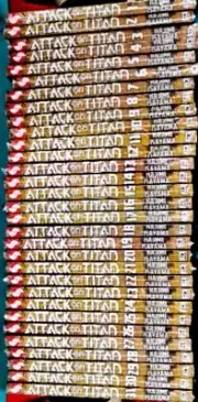 Attack on Titan Hajime Isayama Manga Vol.1-34 End Complete Set English Version