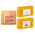 Lemon Turmeric Kojic Acid Soap Bar, Turmeric Face and Body Soap 150g/100g 1PCS