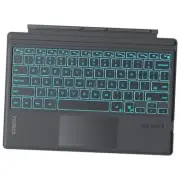Surface Pro 7 Keyboard with Precision Touchpad, Bluetooth 5.3, 7-Color