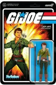 Super7 - G.I. Joe ReAction Figures Wave 2 - Lady Jaye [New Toy] Action Figure,