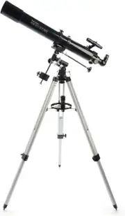 Celestron 21048 Power Seeker 80EQ Telescope, Refractor Telescope for Beginners,
