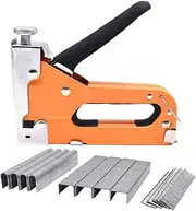 Heavy Duty Staple Gun Stapler + 600 Nails 3 in 1 Powerful Hand Tool Wood