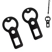 2pcs bottle opener,Portable Bottle Opener Seat metal bottle opener Flat Bottl...