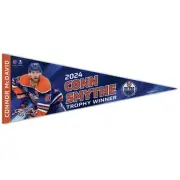 CONNOR MCDAVID #97 EDMONTON OILERS 2024 CONN SMYTHE PENNANT 12"x30" WINCRAFT