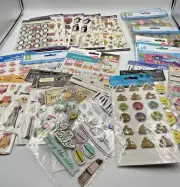 Lot of Disney Troll and More Stickers Sheets Scrap booking Crafts 36 sheets New