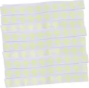 100pcs Glow Dark Markers Removable Fluorescent Warning Stickers for Stage Decoration Luminous Decals for Night Visibility and Safety