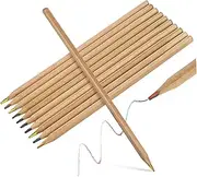 ibasenice 10 Pcs Rainbow Pencils for Boys and Girls Pre-sharpened Thick Lead Great for Drawing Sketching Art Projects