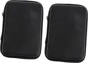 2pcs Electronics Organizer Bag Compact Shockproof Travel Storage Pouch for Cables USB and Accessories for Travel and Home Use