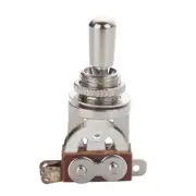 3 Way Toggle Switch Pickup Selector Switch with Brass Tip For Les Paul Guitar CR