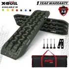 X-BULL 4X4 Recovery Tracks Traction Boards Mud Snow Grass Sand Pair Olive Green