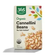 365 by Whole Foods Market Organic Unsalted Cannellini Beans 13.4 Ounce