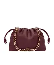 Loewe Flamenco Drawstring Purse Bag One size Red