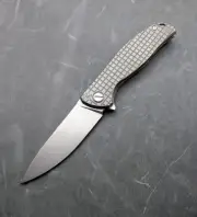 Shirogorov F95 MEFP Monkey Edge Frag Pattern, Titanium, Elmax MRBS Rare Knife!