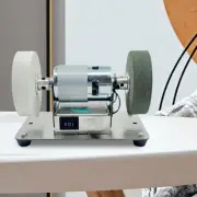 Electric Belt Sander Mini Bench Belt Grinder for DIY Woodworking Sharpening